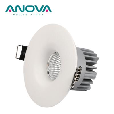 China Replace different style dimmable aluminum cover and reflector variable angle nordic eye protective triac 10 watt COB LED downlight for sale