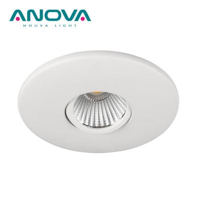 China Ultra Thin Slim 4.5w 360 Degree Rotation IP20 Die Cast Aluminum Housing Reflector 3000K Slim LED Recessed Downlight for sale