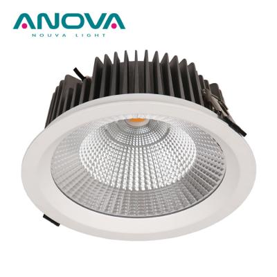 China IP65 Projector Anti Glare Aluminum Radiator Reflector Waterproof Anti Glare Waterproof Fixed COB LED Recessed Downlight for sale