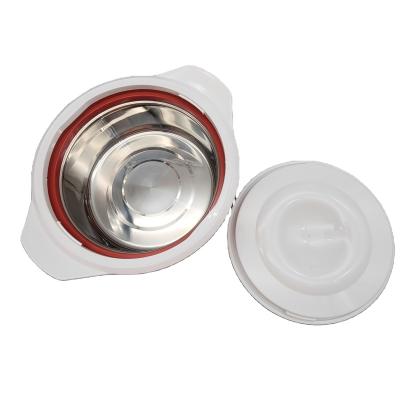 China Viable Sale Kitchen Accessories Red Color Lunch Hot Bowls To Keep Hot Food Stainless Steel Inner Lunch Bowls Hot Up To 6 Hours for sale