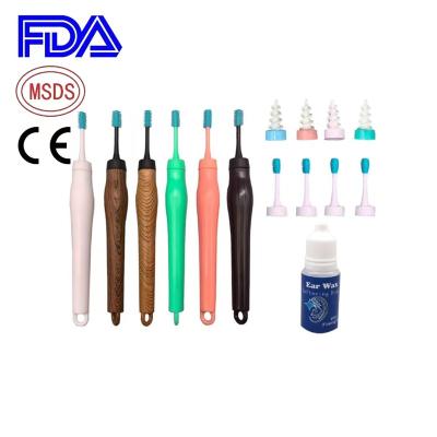 China White New Arrival Bag Ear Wax Remover Removal Ear Wax Removal Cleaning Tool With Q-Handles Ear Wax Cleaner Set for sale