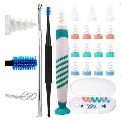 China Ear Cleaner No 2 Generation Ear Wax Remover Removal With Brush And 3 In One Set Ear Wax Removal Bundle Ear Cleaner for sale