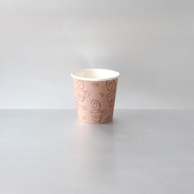 China Disposable Disposables Custom Design For Sale Paper Cup 4oz 7oz for sale