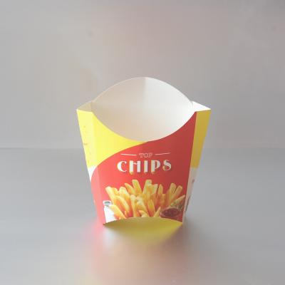 China Disposable Kfc French Fries Disposable Food Container for sale