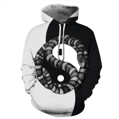 China Wholesale Anti-pilling Men's Hoodies Sweatshirts 3D Printing Designer Hoody Oversize Hoodie Men for sale