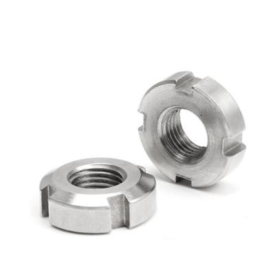 China High Quality Machinery Self Locking Bearing Round Lock Nut Bearing Nut for sale