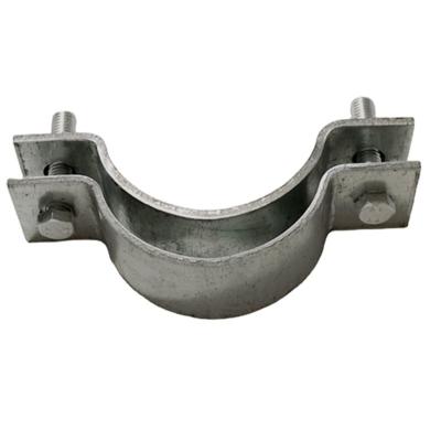 China Durable High Quality PVC Pipe Saddle Clamps Pipe Hanger Clamp for sale