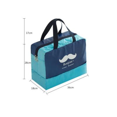 China Lady Beach Swimming Bags Dry and Wet Separate Waterproof Bags for Men and Women for sale