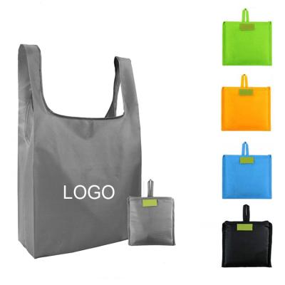 China Large Capacity Folding Collapsible Shopping Bag For Bag Storage Oxford Cloth Custom Reuse Waterproof Handbag Eco-friendly for sale