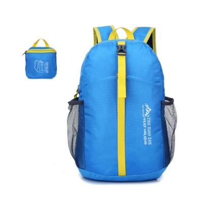 China Waterproof Lightweight Backpack Daypacks Outdoor Travel Foldable Hiking Backpack Accepted Custom Made for sale