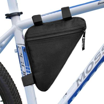 China Carry Bag Bicycle Under Tube Storage Bag Triangle Pouch Road Mountain Strap Saddle Recycling Bag for sale