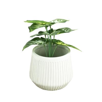 China Durable Modern Outdoor Indoor Ceramic Flowerpot Large garden Plant Pots Fashion Flower Pots Planters Outdoor for sale