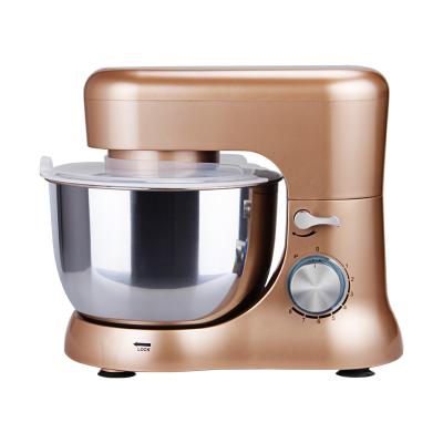 China Home Desktop Tilt Head 4.5L Design SS Roll Electric Food Processor Mixer Dough Hook Holder Stand Food Mixer for sale