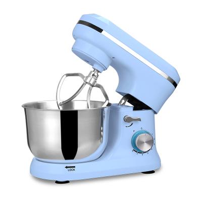 China Home Design 1000W Beater Dough Bakery Machine Tilt Head Used Electric Food Processor 6-Speed ​​Stand Mixer With 4.5L Stainless Steel Bowl for sale