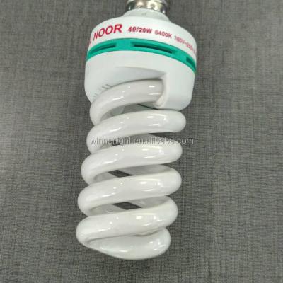 China Full Spiral PP E27/E40 Energy Saving Lamp 2700-6500K 45W 65W 85W 105W E27 for sale