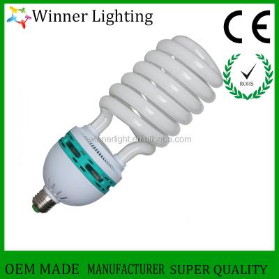 China PP Full Spectrum CFL Grow Light Bulb 105 Watt Energy Saving Light Bulb 6500K Long Life Tornado Light Bulb for sale