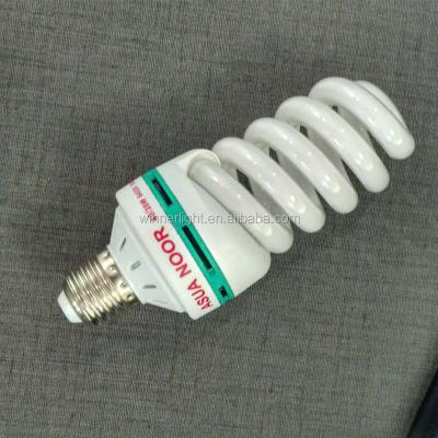 China PP Full Spiral 40W Medium Ring PP Plastic Energy Saving Light Bulbs 5T 12MM CFL Daylight Compact Fluorescent Lighting for sale