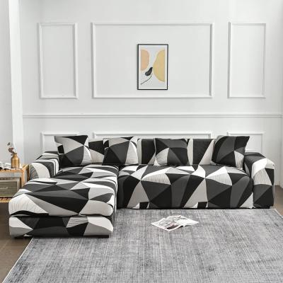 China Sofa Slipcover Stretchable Sofa Cover Sectional Protect Couch Cover Furniture Protector With Elastic Straps 1 Pieces Wholesale Cheap for sale