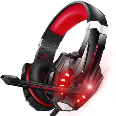 China 2021 Stereo Headband Amazon Top Sale G9000 Gaming Headset RGB Computer Gaming Headphones For PS4 With Microphone Support Custom OEM for sale