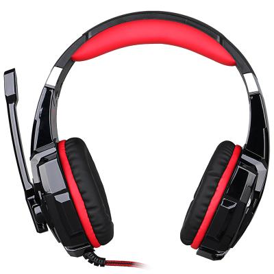 China G9000 Headband Gaming Stereo LED Headset Wired 3.5mm Noise Canceling Gamer Heaphones With MIC LED Light For PS4 Switch Xbox One PC for sale