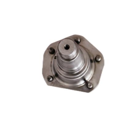 China Trailer Parts Hot Forged Butt Welded 35# Easy Lube Flange Trailer Inline Axle for sale