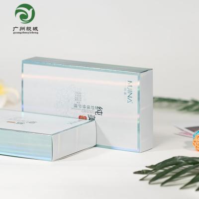 China Custom Luxury Face Care Book Shaped Cardboard Box Packaging Wholesale Paper Gift Box for sale