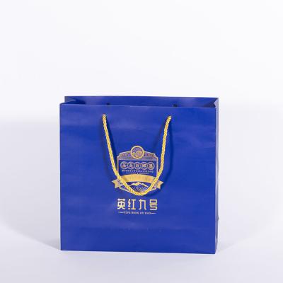 China Recycled Logo Printing Kraft Paper Bag Card Board Art Paper Bag With Customized Logo Gift Carry Bags for sale