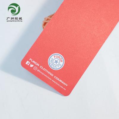 China Garment Brand Clothing Product Custom Paper Tags, Custom Logo Apparel Label String Hang Tag For for sale