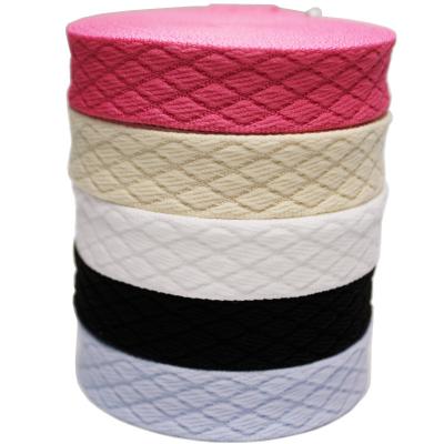 China Rose Nylon Webbing By The Yard Breite 2cm Schwarzes Nylon Strap zu verkaufen