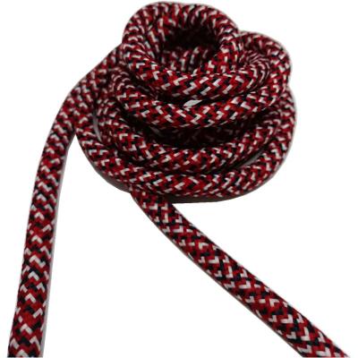 China 9 mm Solid Braid Polyester touw Rood Polyester touw Hoge sterkte Te koop