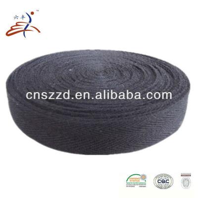 China Durable Polyester Woven Webbing For Bags Shoes And Garments for sale