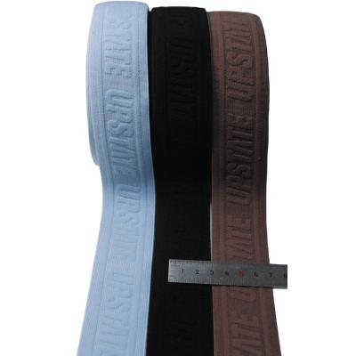 China Custom Rolls Jacquard Elastische Webbing mit anpassbarer Farbe und Logo zu verkaufen