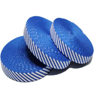 China Colorful Woven Tape Polyester Webbing For Bags Shoes And Clothing for sale