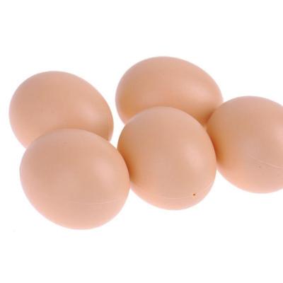 China Farms Painted Wooden Cleanable Eggs Play Eggs For Hen To Lay Kids DIY Drawing Kitchen Craft Ornament Toy Foods for sale