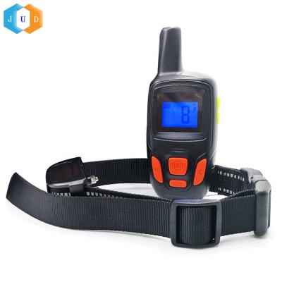 China Dogs IPX6 Waterproof Hot 2022 Viable Market Training Bark Collar, Electric Dog Collar, 300M Remote Control Dog Training Shock Collar for sale