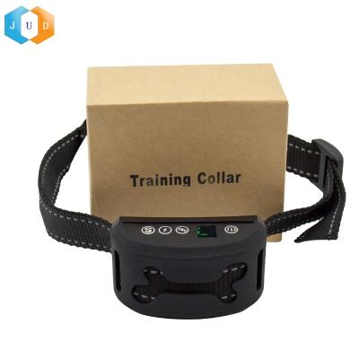 China Chase No Bark Control Training Collar 2022 Newest Electric Dog No Bark Control Training E Collar, Anti Bark E Level Dog Waterproof Shock Dog 7 Bark Collar necklace, for sale