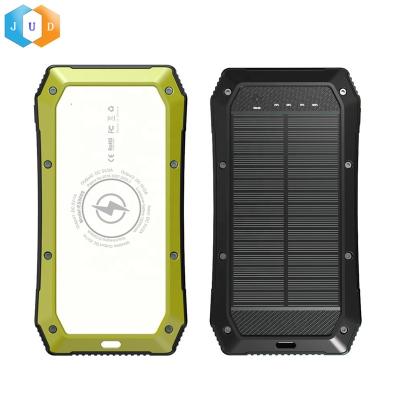 China 5V DC Digital Bank 2021 LED, QC 3.0/2.0 PD-980S 20000mAh 10W Fast Charging Wireless Solar Panel Power Device QC 3.0/2.0 Rechargeable Wireless Solar Power Bank for sale