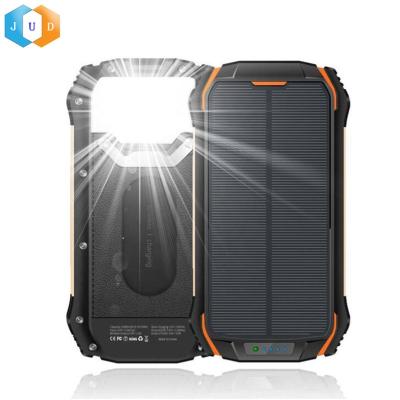 China 5V DC Rechargeable Device 2021 Digital Ready to REAL Market 26800mAh Large Capacity Solar Panel Power Bank Charger with Type-C 5V 3A Fast Charging for sale