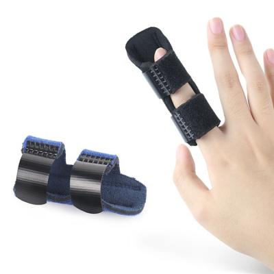 China Adjustable Aluminum Hand Support Recovery Brace Pad Injury Aid Tools Free Finger Splint for sale