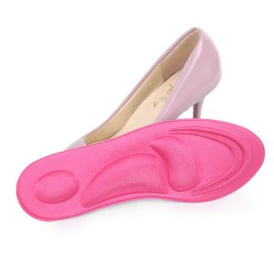 China 4D Polyurethane Foam+polyester Polyurethane Foam Insole Arch Support Massaging Insole For Pain Relief for sale