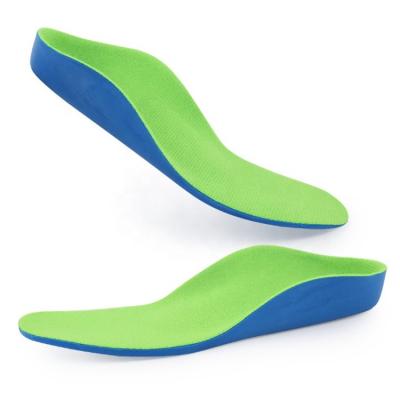 China Integral PU+Velvet Kids Orthotic Insole For X/O Types Legs With Life Sizes for sale