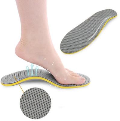 China Mesh+PP film+EVA Orthotic Cushion Arch Support Shoe Insoles Sports Performance Inserts for Foot& Flat Plantar Fasciitis for sale