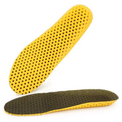 China Breathable Honeycomb EVA Air Insole EVA+ Mesh Elastic Sports Insole Soft For Adult Men And Women for sale