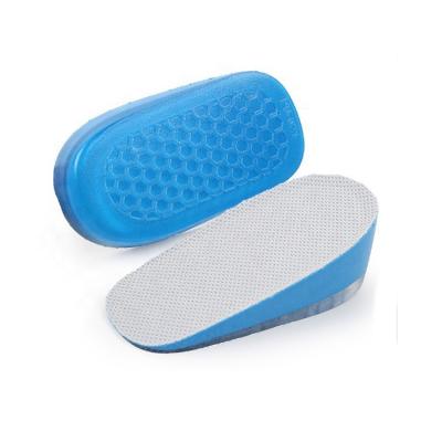 China PU+Gel+ Mesh Waist Increase Insole Half Length Gel Insole for sale