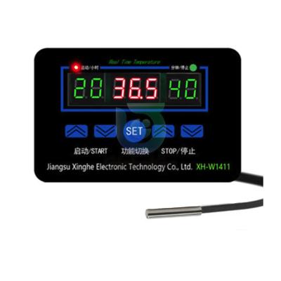 China XH-W1411 Multifunction LCD Display Digital Thermostat Temperature Controller Sensor Switch -55~120 Degrees AC110-220V DC 12V XH-W1411 for sale