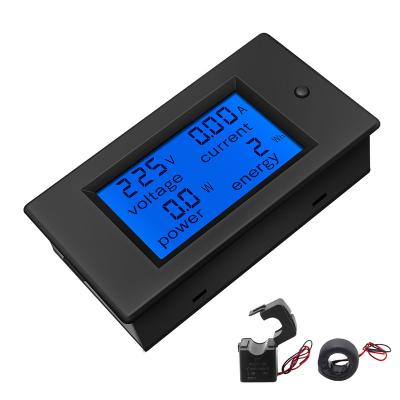 China AC Single Phase 80-260V 100A Voltage Watt Current Energy Digital Electric Power Meter PZEM-061 PZEM-061 for sale