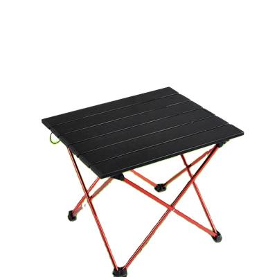 China Modern Portable Lightweight Outdoor BBQ Camping Picnic Folding Table Aluminum Alloy Assembly Modern Design Outdoor Tables for sale