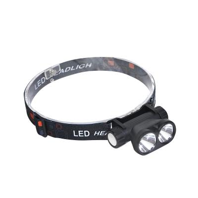 China Factory Wholesale Waterproof Most Powerful Aluminum Led Head Lamp Flashlight High Power Waterproof USB Rechargeable Headlight for sale