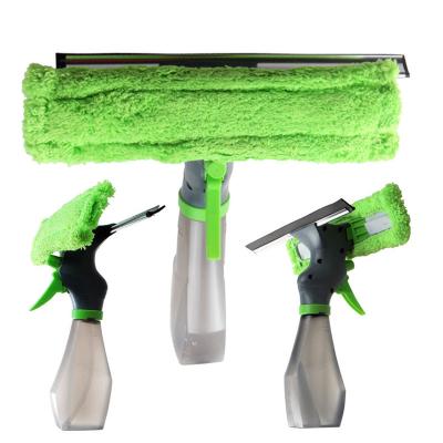 China Insurance Window Squeegee Patent Design Glass Cleaning 3-In-1 Window Washer Tool Commercial Viable Multiple Jet Window Cleaner for sale