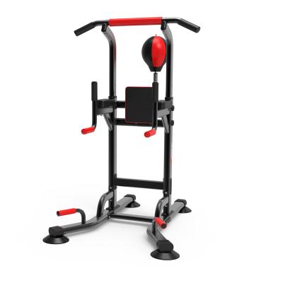 China 2021 Multifunctional Living Room Fashion Home Gym Equipment Pull Up Bar Power Tower Fitness Dip Station for sale